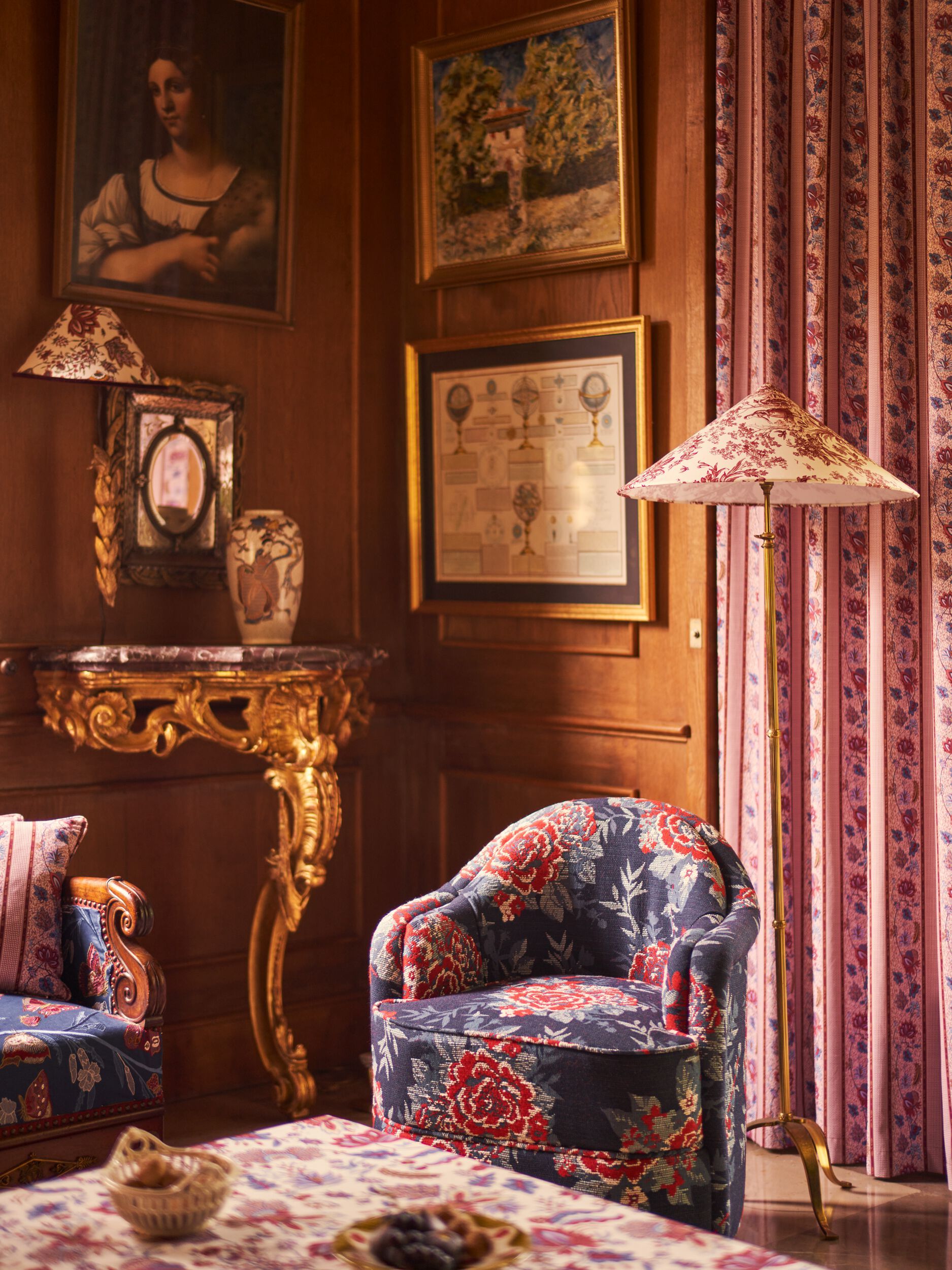 Хлопок шелкография обивочная ткань LELIEVRE Quenin-Belle Époque ARCH-00089078 - Вид №10