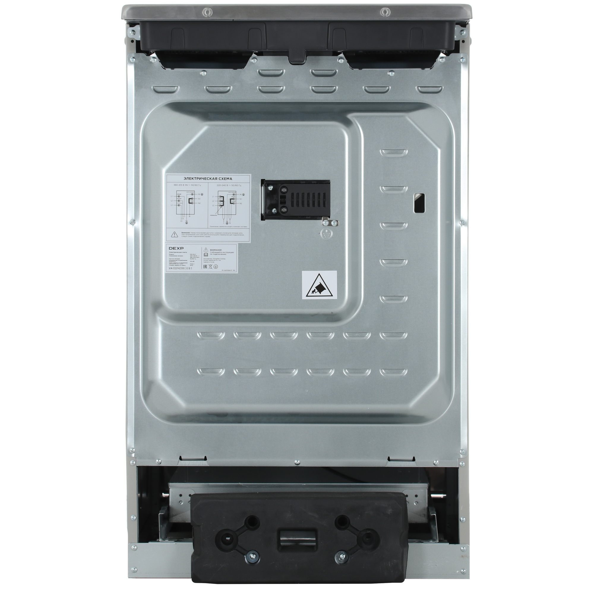 9110321 Электрическая плита DEXP E35-1SLV серебристый STDN-0091519 - Вид №10