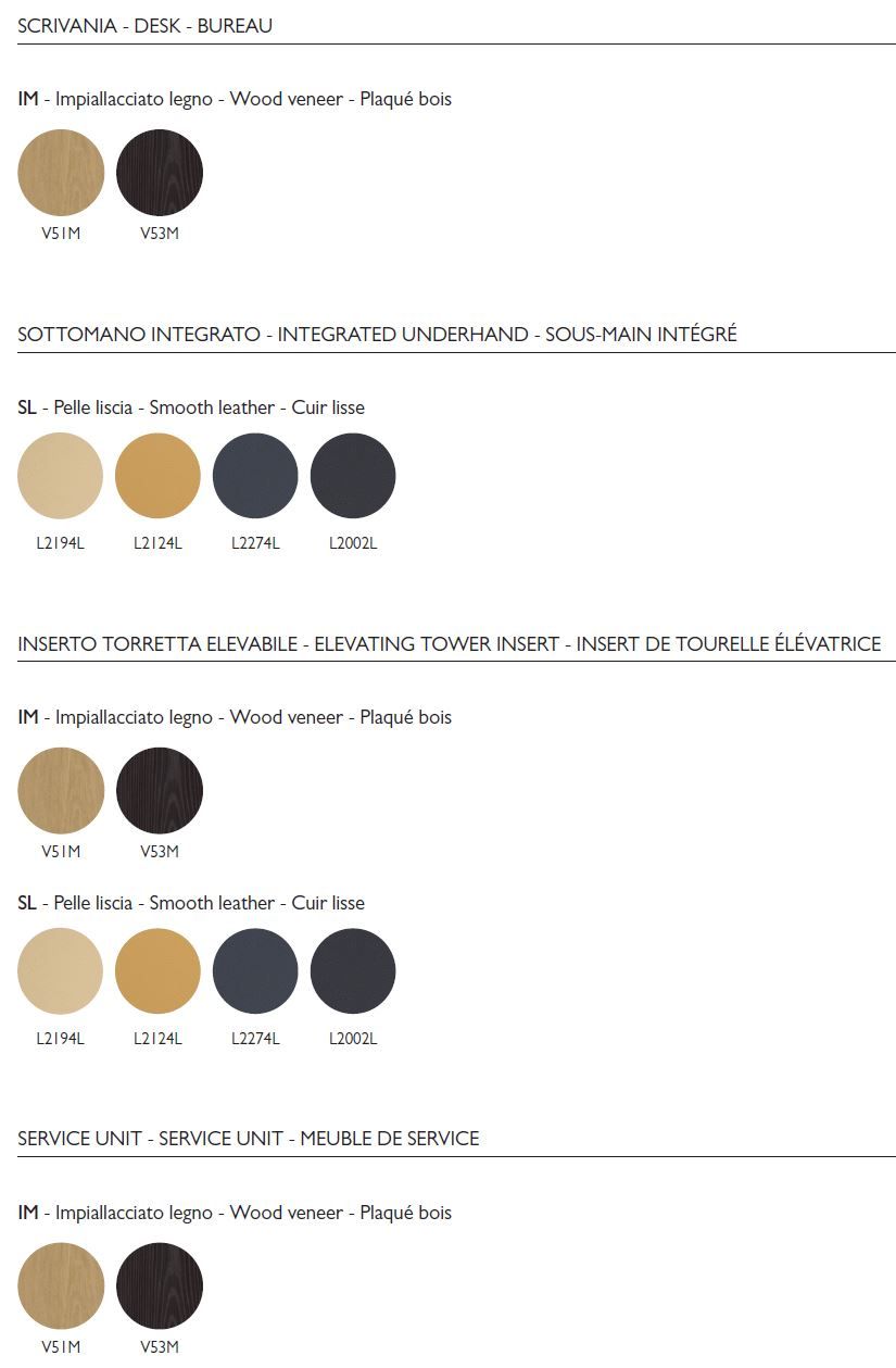 Стол со встроенным сервисным шкафом PROF Dea ARCH-00044514 - Вид №46