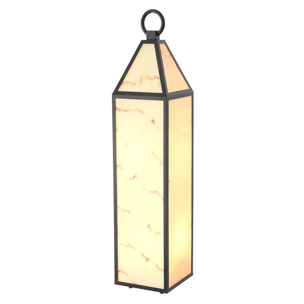 Настольная лампа Blakemore от Eichholtz мрамор 22х101 109599 EICHHOLTZ ФОНАРЬ 062032 Бежевый;черный  - Вид №1