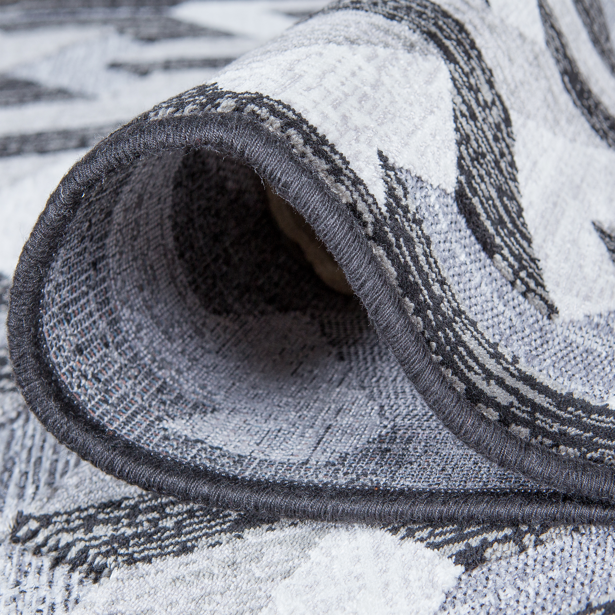 82186655 Ковер вискоза Рим 703X 195x280 см цвет черный STLM-0021604 CTIM  - Вид №2