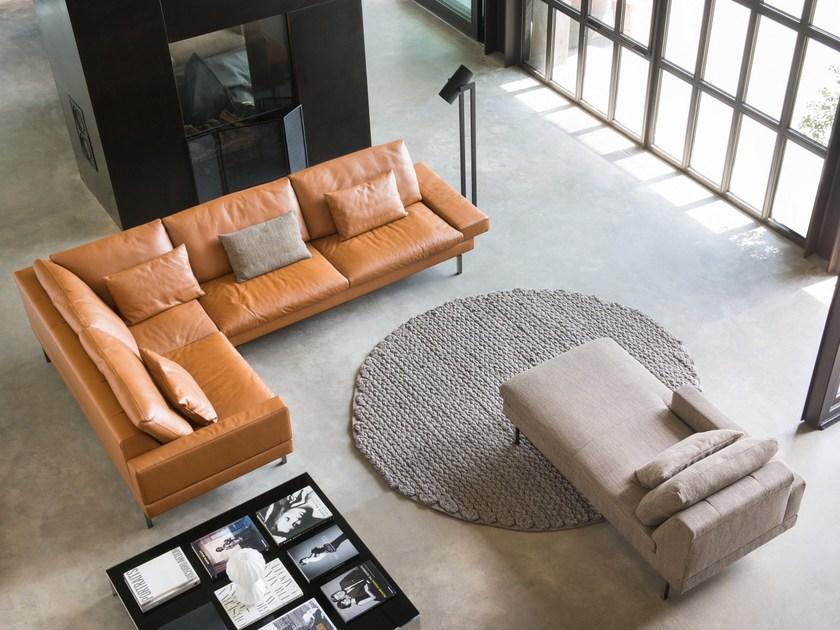 JORI Угловой диван в коже Tigra open base sun-id-1492296 - Вид №2