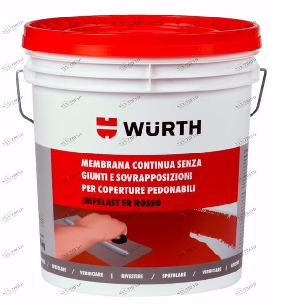 Würth Добавка и смола для гидроизоляции Impermeabilizzanti per edilizia 0893220022