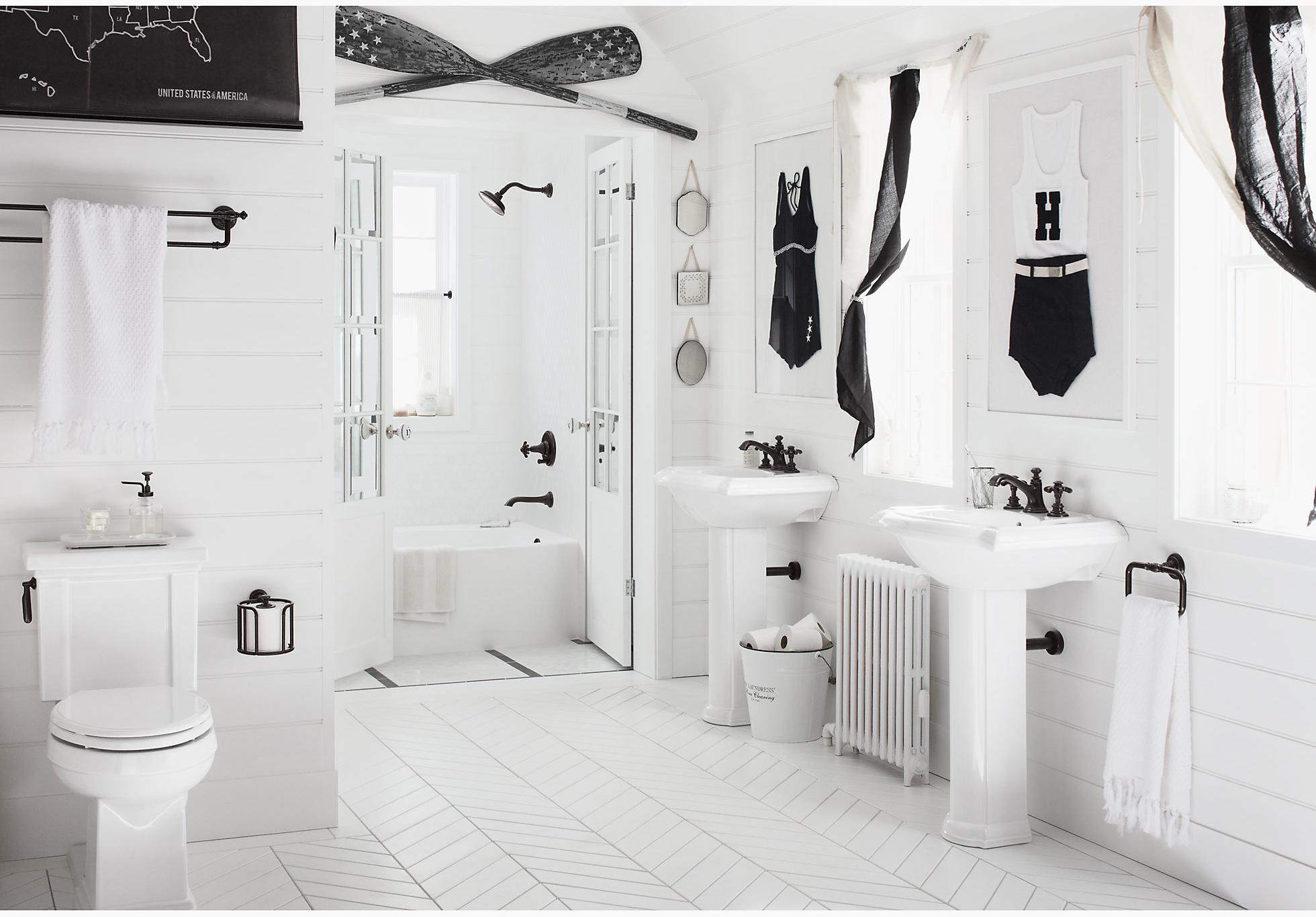 K-2286-8-NY Напольная раковина стоящая прямоугольная Kohler  - Вид №2