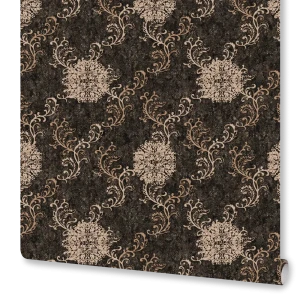 Обои флизелиновые Euro Decor Marco черные 1.06 м ED7115-22 88468848 STLM-2099150