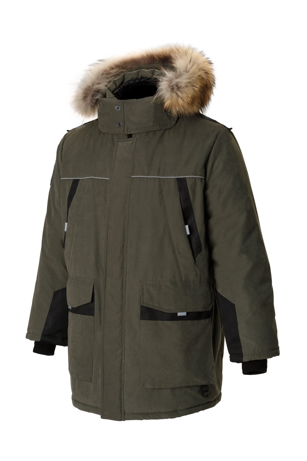 5035754 Куртка "Простор" утепленная хаки  Зимняя спецодежда  размер 44-46/170-176 