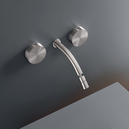 Настенный двойную ручку смеситель с регулируемым носиком L. 170 мм  GIO15 CEADESIGN  - Вид №1