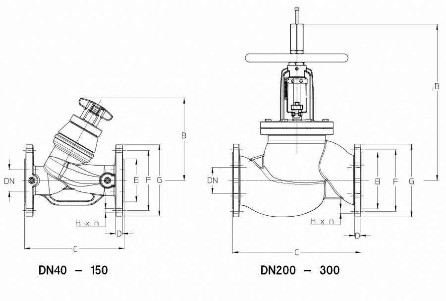 CIMBERIO CIM 3739B 40 Клапан балансировочный ручной CIM 3739В  - Вид №1