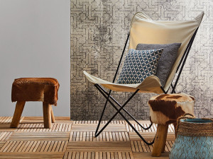 Ткань сад стул