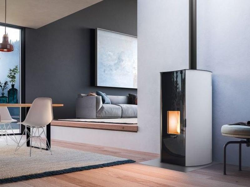 PALAZZETTI Металлическая печь на гранулах для воздушного отопления sun-id-1515369 - Вид №1