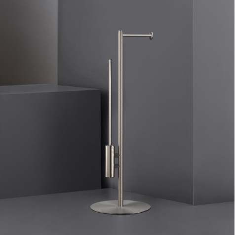 Свободно стоящий рулон туалетной бумаги и держатель щетки Н <span>. 750 мм  STE17 CEADESIGN  - Вид №1