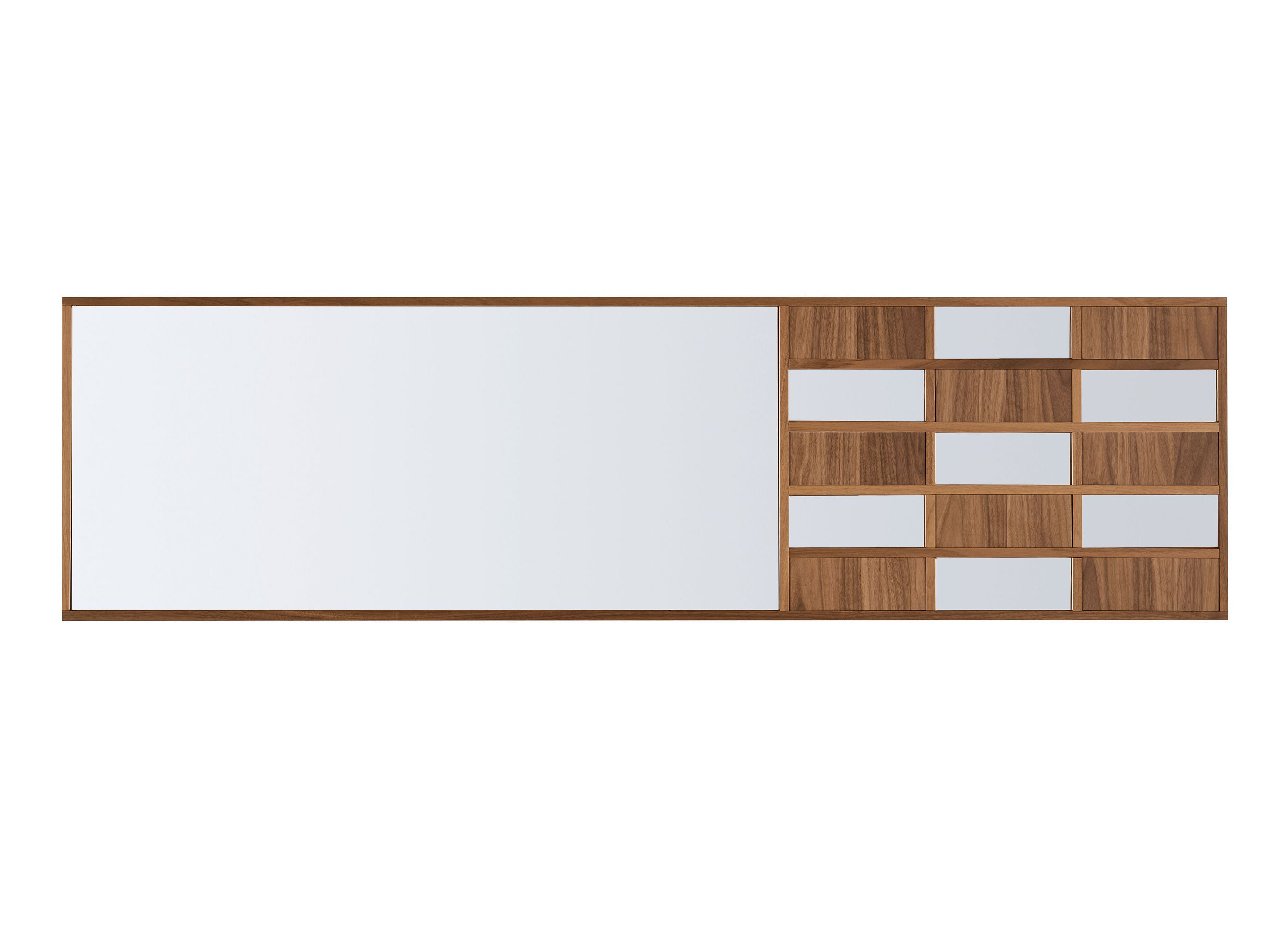 Прямоугольное деревянное настенное зеркало Modesign Сингапур ARCH-00015171