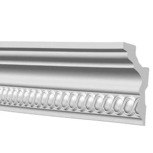 Плинтус потолочный полистирол инжекционный Format 207570 белый 39x64x2000 мм