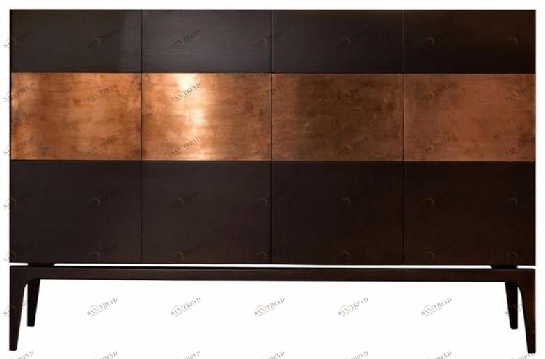 SOFTHOUSE Комод из дерева и меди sun-id-1407940