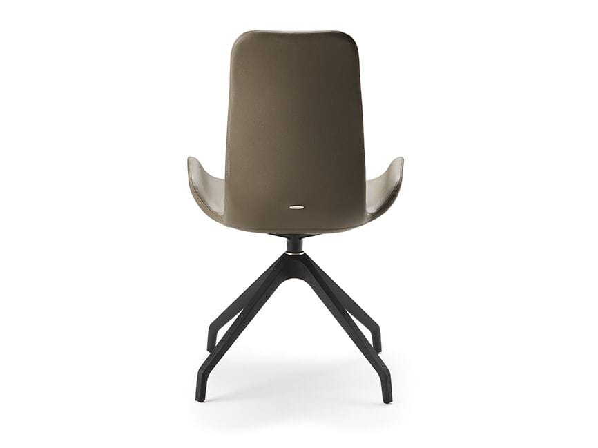 Кожаный поворотный стул Cattelan italia FLAMINGO ARCH-00131462 - Вид №3