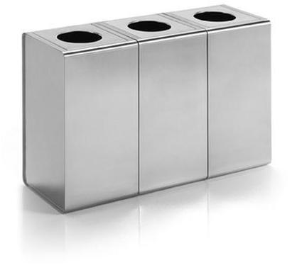 Caimi Brevetti Урна для мусора из нержавеющей стали для улицы Prisma sun-id-1429572 - Вид №1