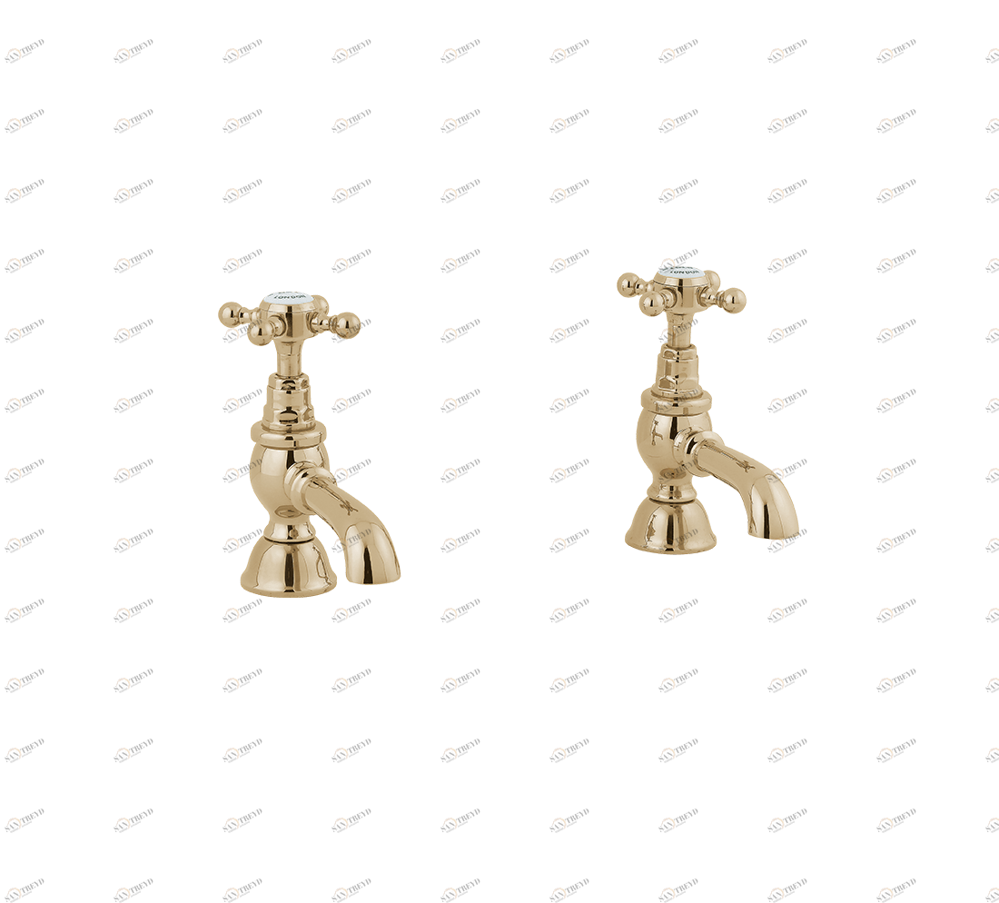 Gentry Home Смеситель для раковины мостик на 2 отверстия 200мм Mayfair Incalux GH101735