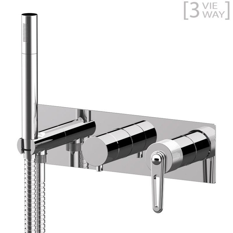 BY712D3 Смеситель для душа DANIEL RUBINETTERIE Brooklyn - Вид №1