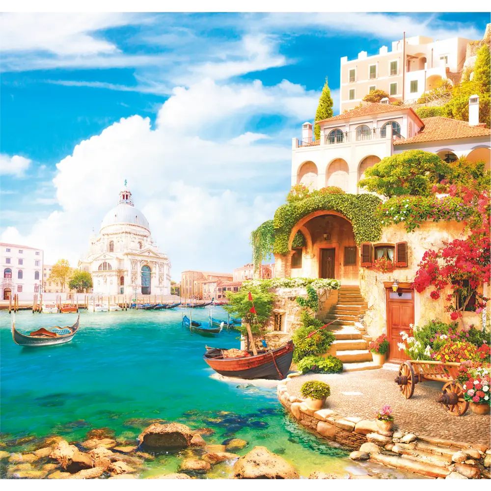 Фотообои Каникулы в Италии бумажные, 210x200 см Симфония STLM-2147400