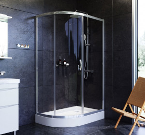 W83G-302U120CT Solo Slide 120 Душ. ограждение 120x80 стекло прозрачное проф хром глянц AM.PM Like