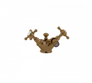 Gentry Home Смеситель для раковины мостик на 2 отверстия 200мм Mayfair Бронза GH102960