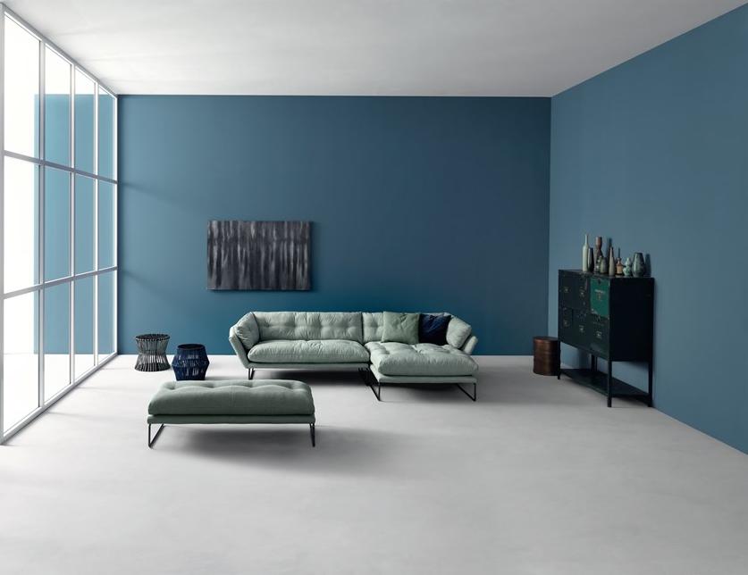 Saba Italia 3-местный диван-санки из ткани New york suite sun-id-1486060 - Вид №14