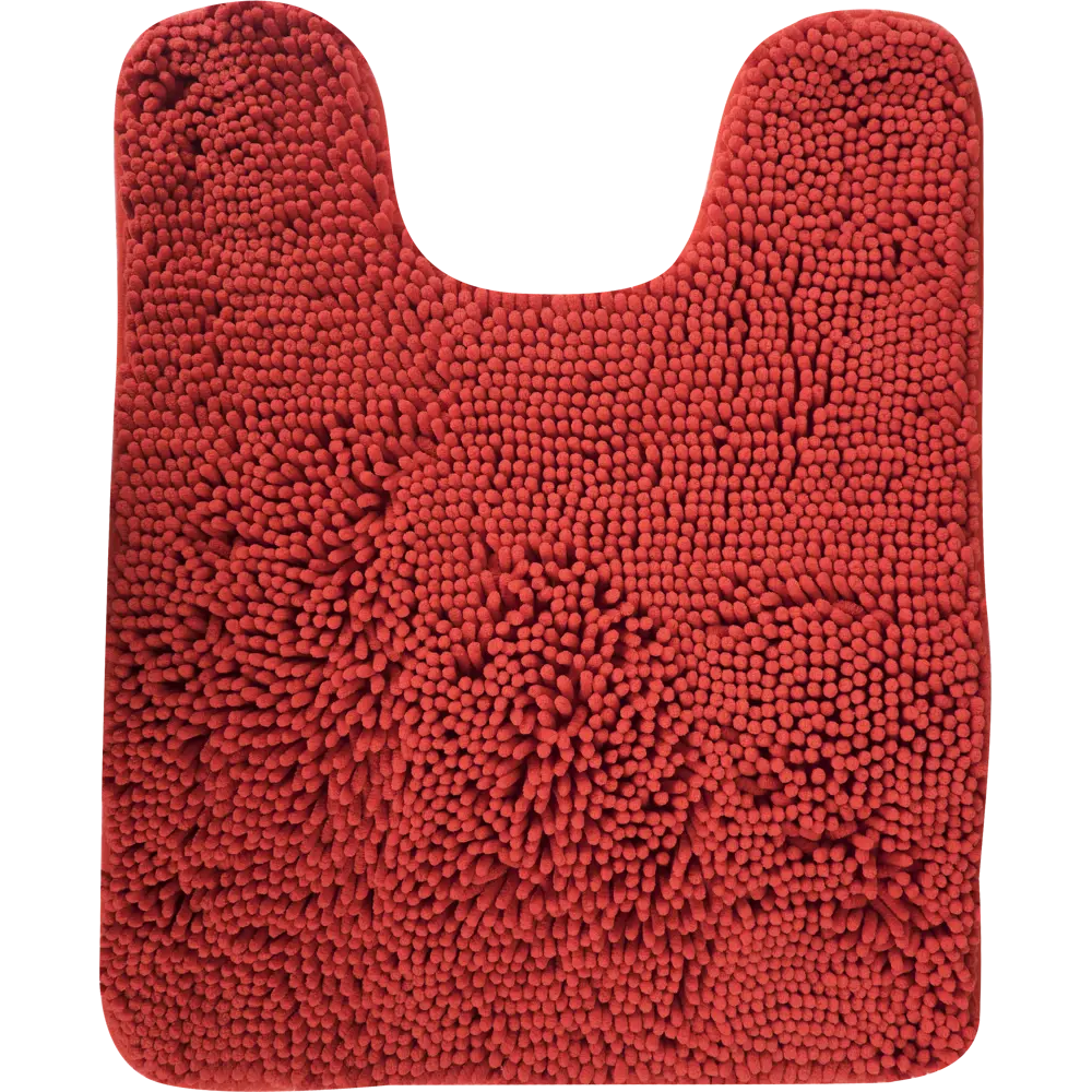 Коврик для туалета Cingolo, 50x60 см, полиэстер, цвет алый Santreyd STLM-2159645