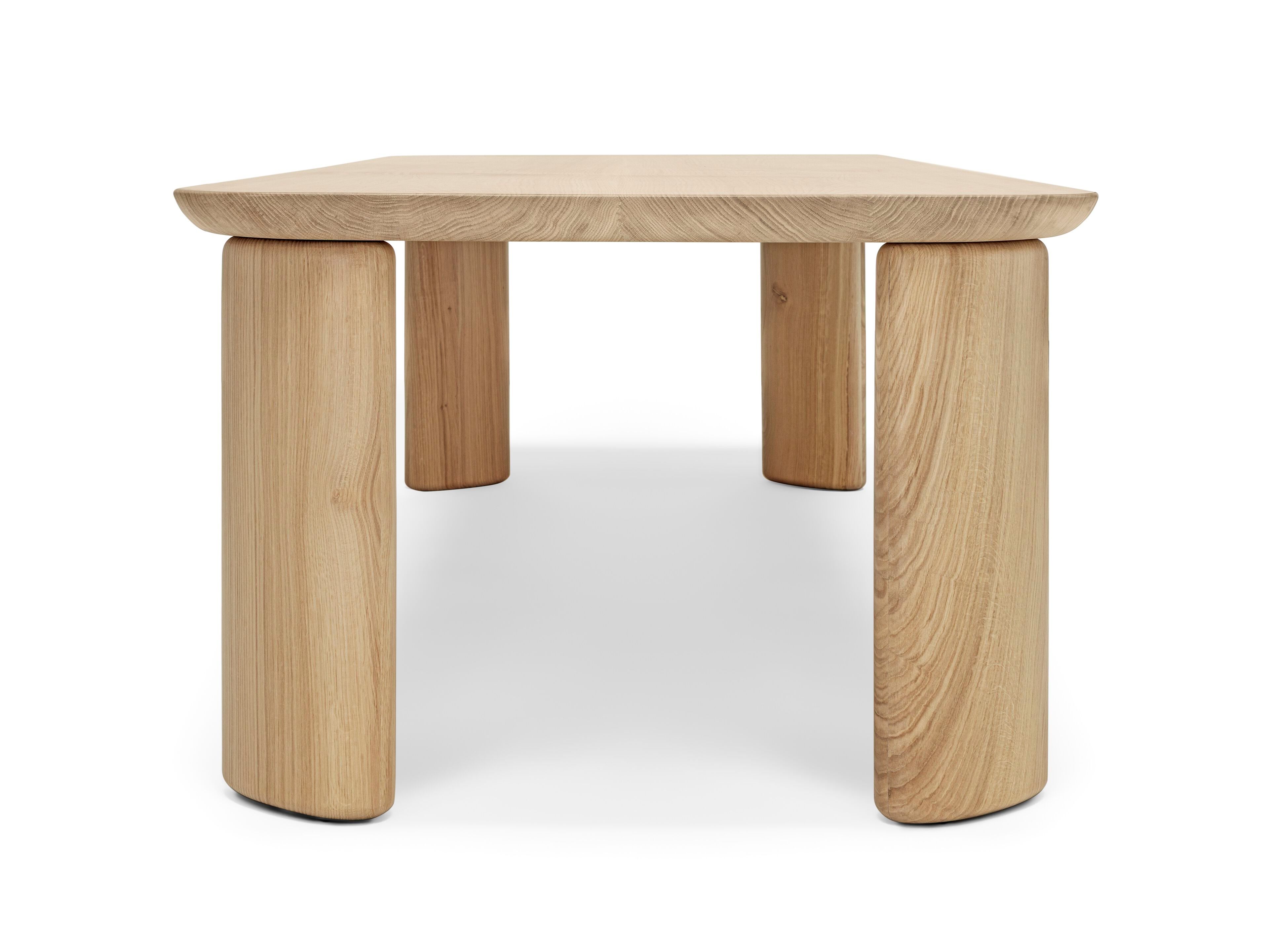 Прямоугольный стол из массива дерева Amura MEDITERRANEO ARCH-00078548 - Вид №1