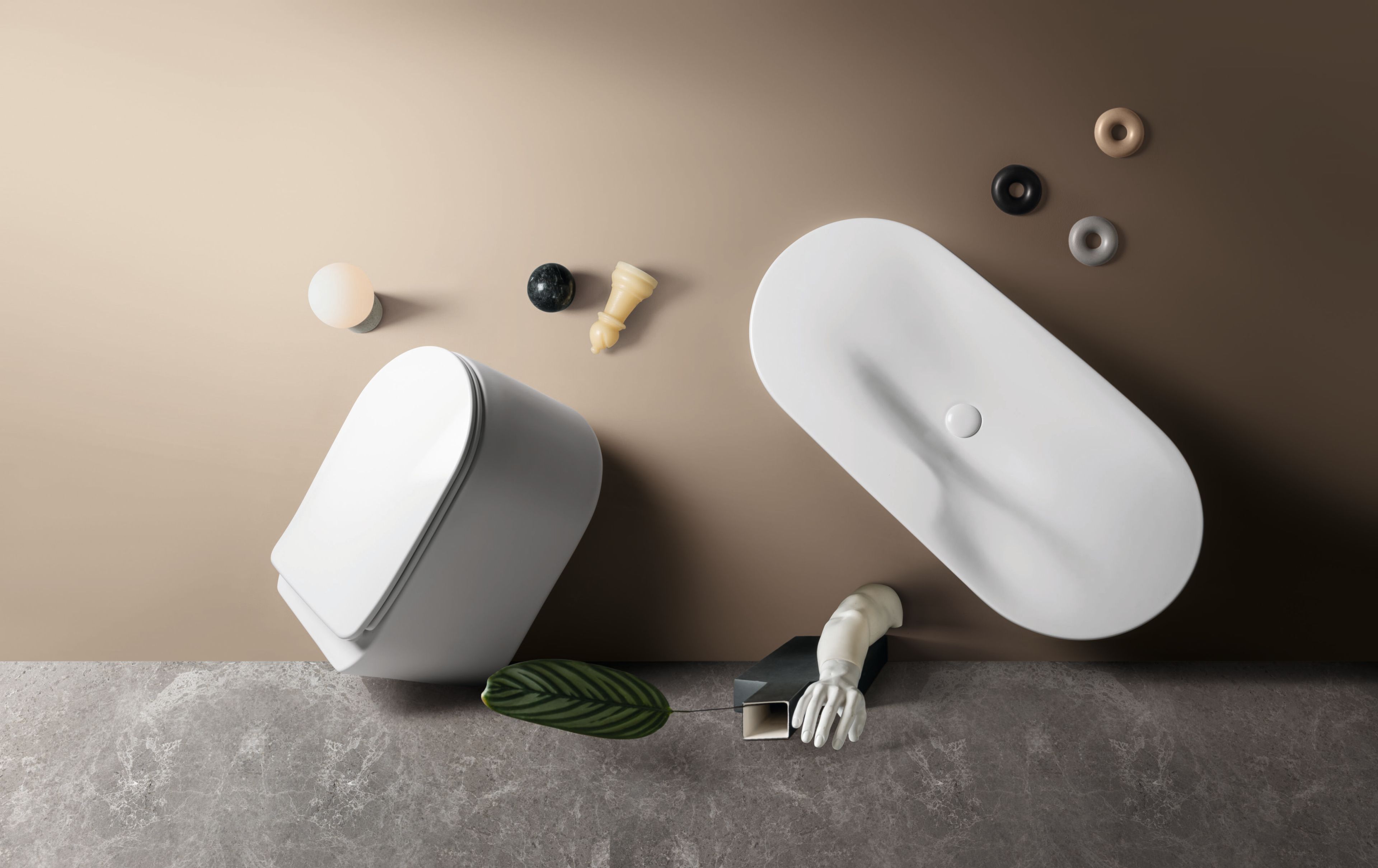 Напольное керамическое биде Axa Delano ARCH-00134999 - Вид №12