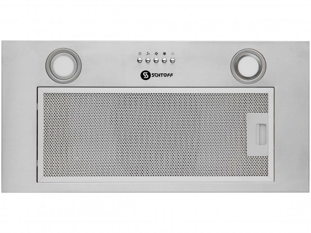 9145455 Вытяжка полновстраиваемая SCHTOFF QUATTROPORTE 60 INOX серебристый STDN-0105696 - Вид №2