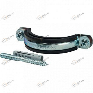 Хомут с шпилькой и дюбелем 2"2/1 (⌀75-80) STOUT SAC0020100212