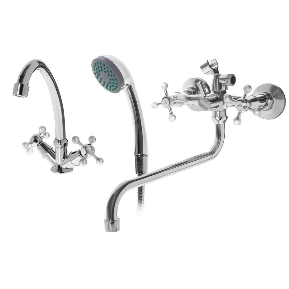 Набор смесителей «София» для раковины и ванной Santreyd STLM-2209614