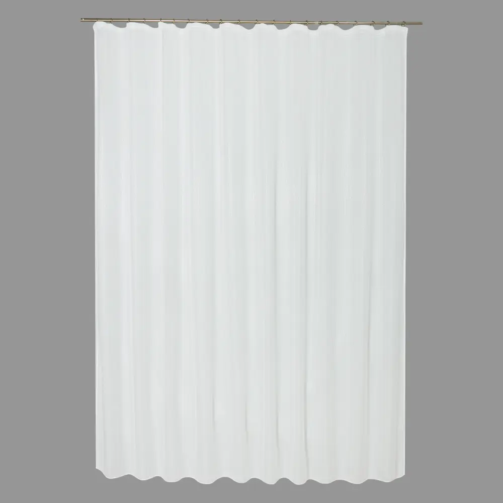 Тюль на ленте Keri 300x280 см цвет серебро MIAMOZA STLM-2157351 - Вид №2