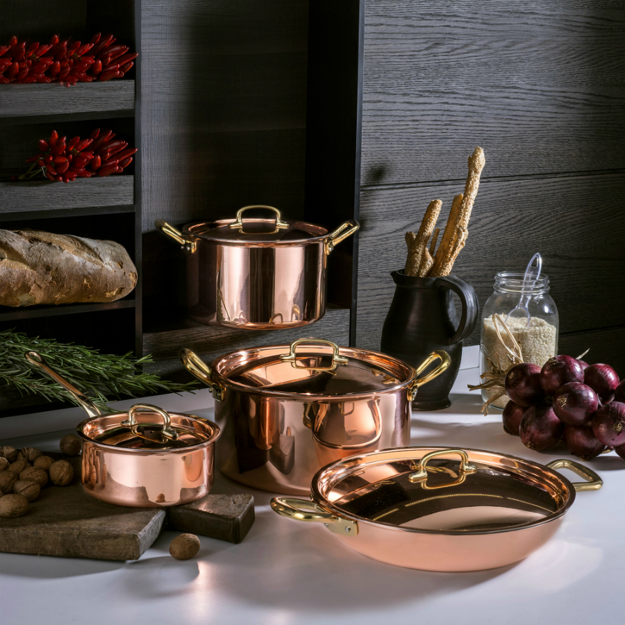Кастрюля Gustibus, медь/нержавеющая сталь, Ø20 см, 4 л Ruffoni 2520720 - Вид №1