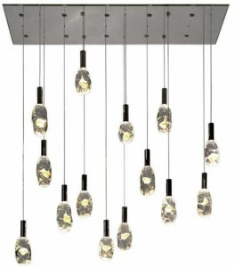 Reflex Светодиодный подвесной светильник из муранского стекла Sassi