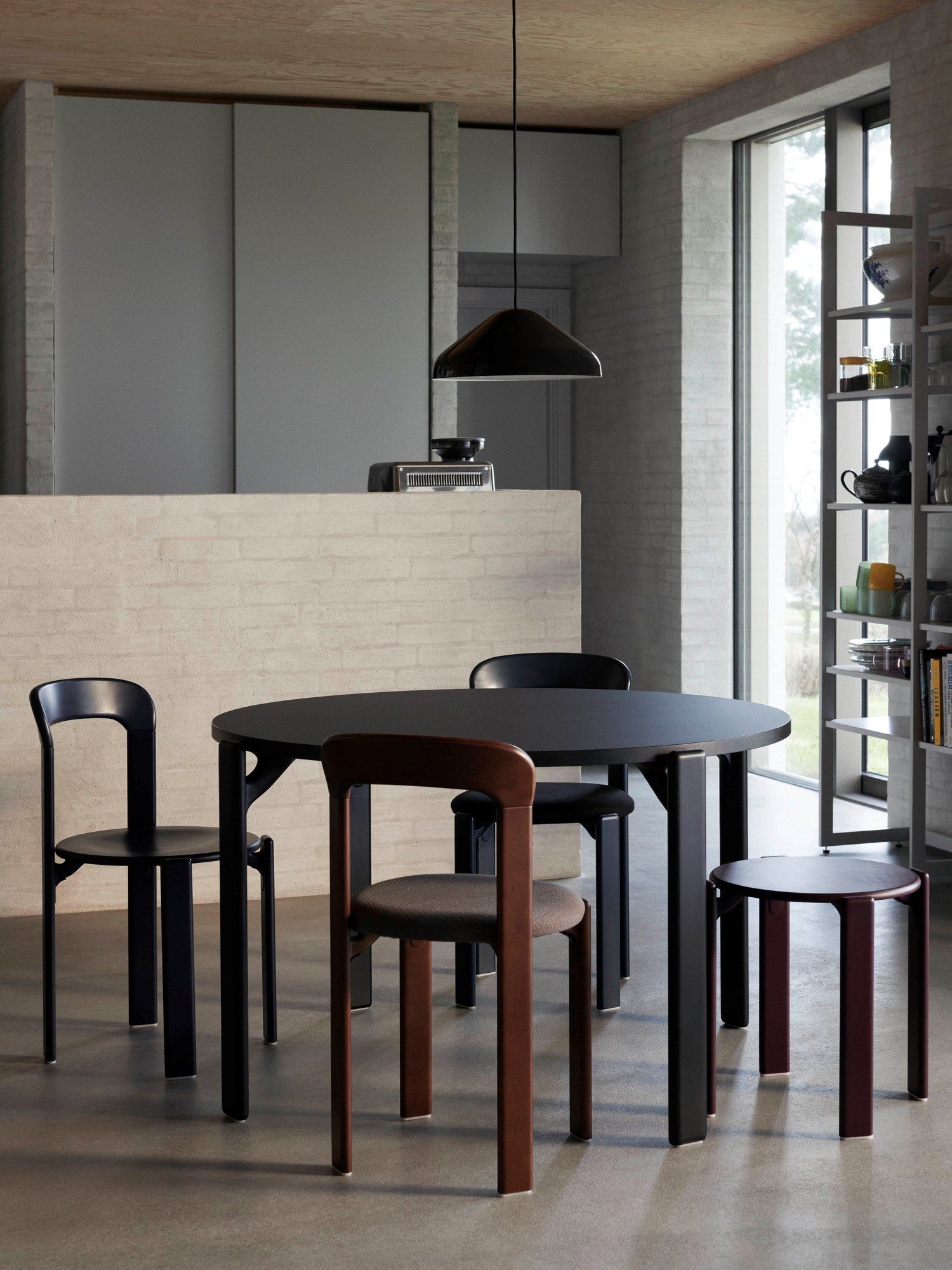 Круглый стол из бука Hay Рей ARCH-00056681 - Вид №7