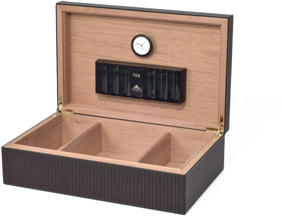 Хьюмидор для сигар - 44X27,5XH13 см / зернистая кожа_ARTIC