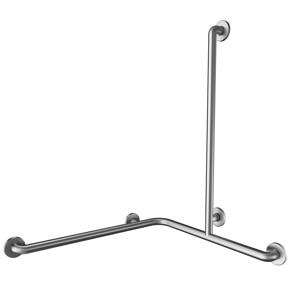 B655-W Поручень из нержавеющей стали Ø32 мм, 5-точечная фиксация duten 