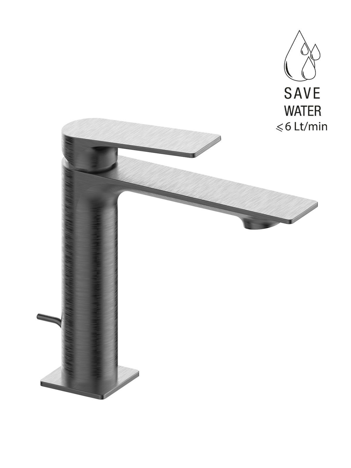 Однорычажный смеситель для раковины с раковиной Rubinetterie Frattini Narciso ARCH-00094169 - Вид №4