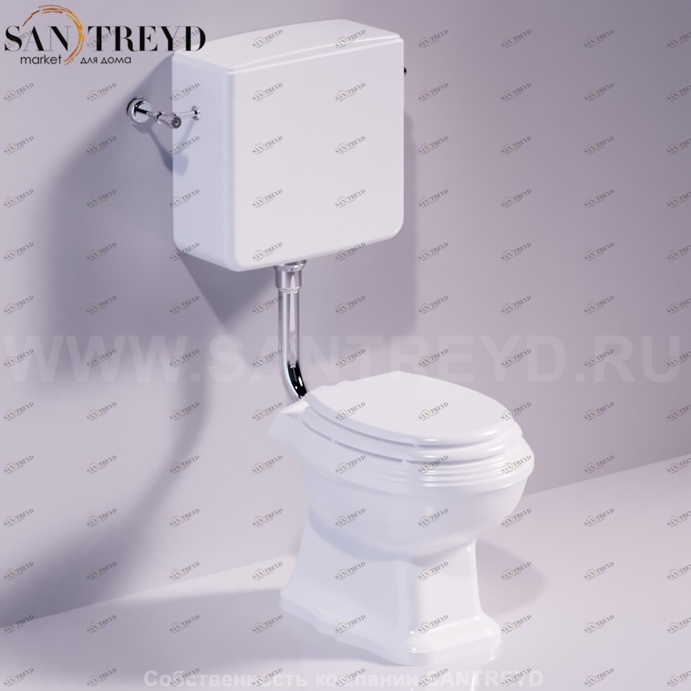 AR801BIANCO Компакт унитаз с бачком Белый Simas Arcade Италия