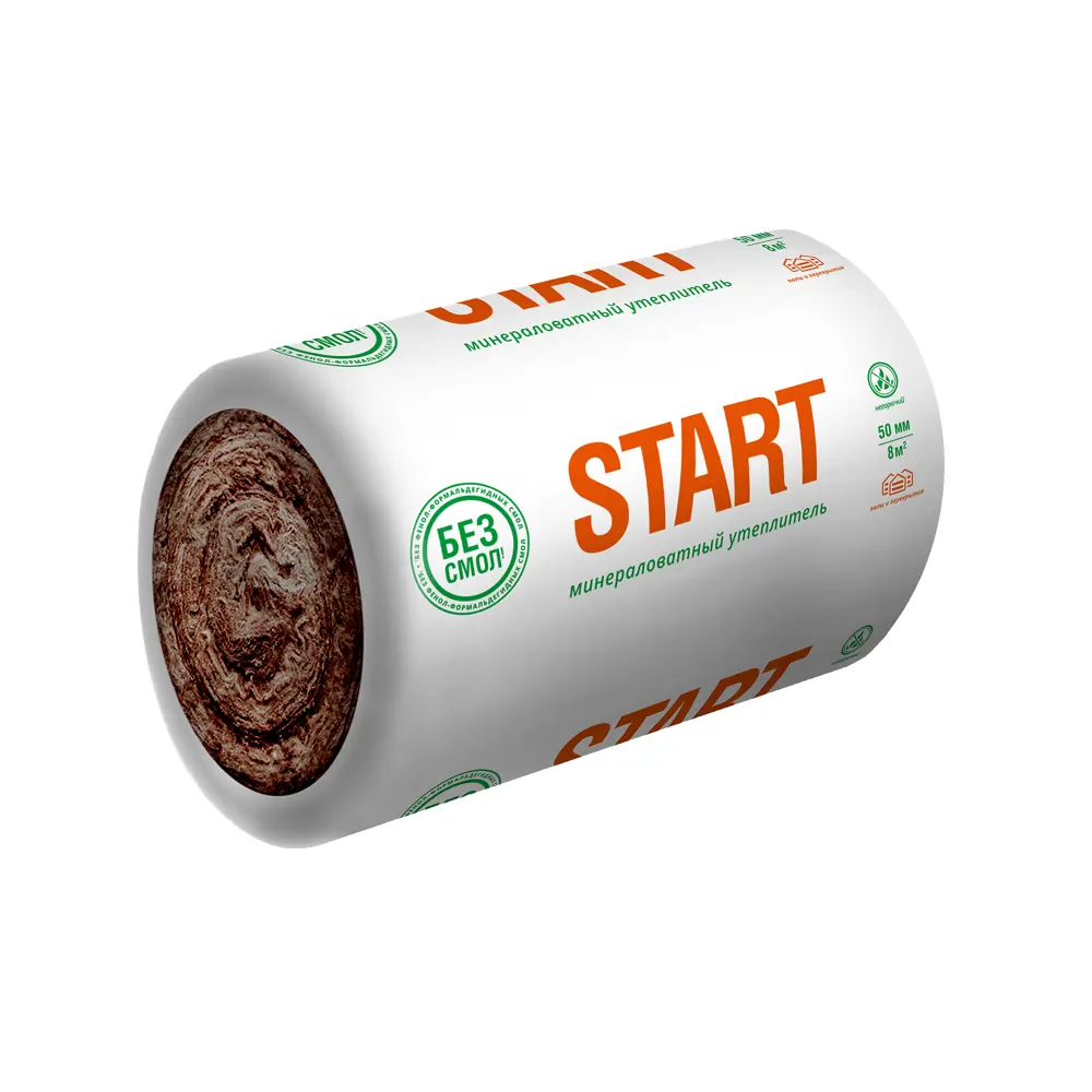 Утеплитель Start Полы и Перекрытия-рулон 50 мм 8,4 м² KNAUF INSULATION STLM-2000532