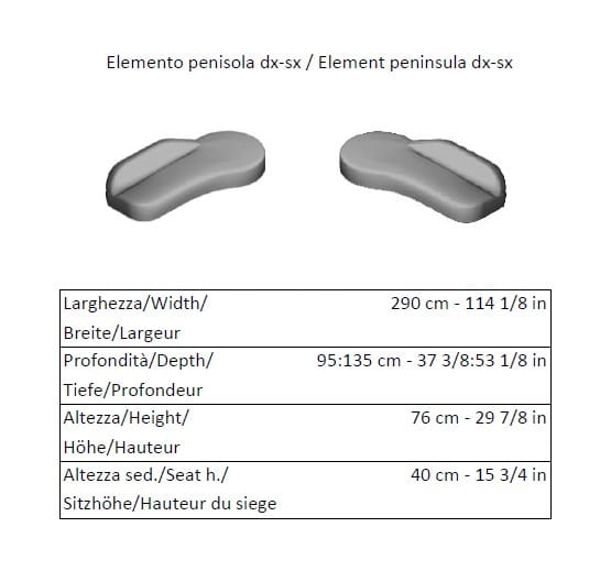 Ткань диван La Cividina гость ARCH-00083801 - Вид №6