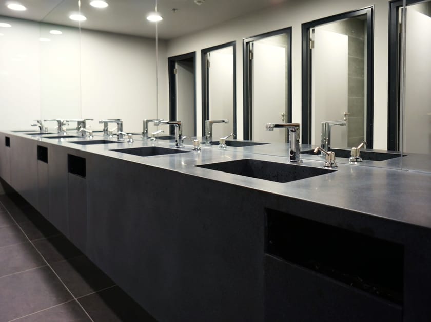 Столешница для умывальника в HIMACS AMOSDESIGN FORUM KARLIN ARCH-00003009