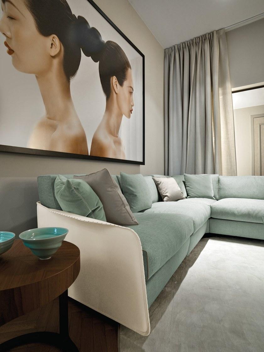 Giorgetti Модульный угловой диван из ткани Fabula sun-id-1502796 - Вид №3