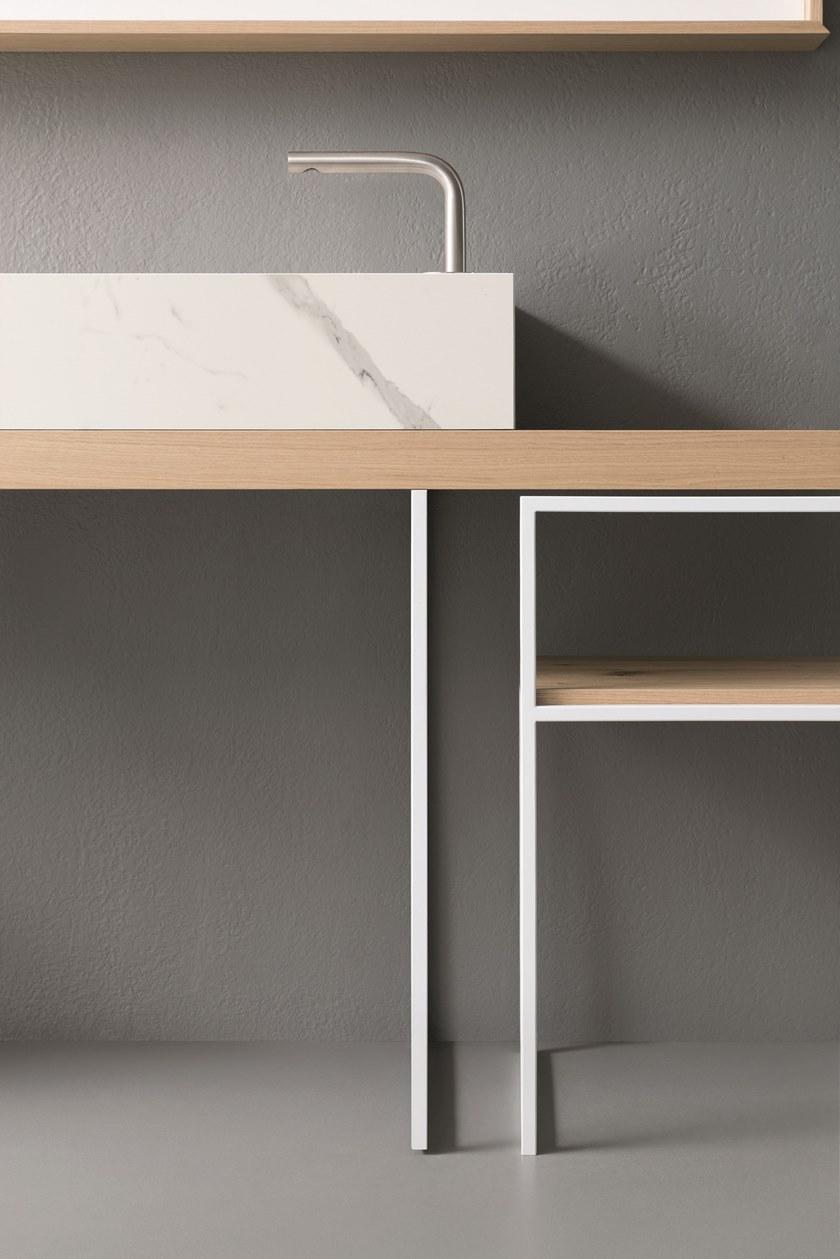 NOVELLO Мебель для умывальника из дуба с зеркалом Craft 2.0 sun-id-1409180 - Вид №2