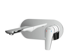 Настенный однорычажный смеситель для раковины