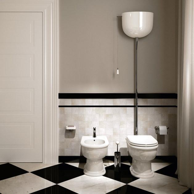 3014bis Компакт унитаз с бачком Белый Ceramica Flaminia Fidia Италия - Вид №1