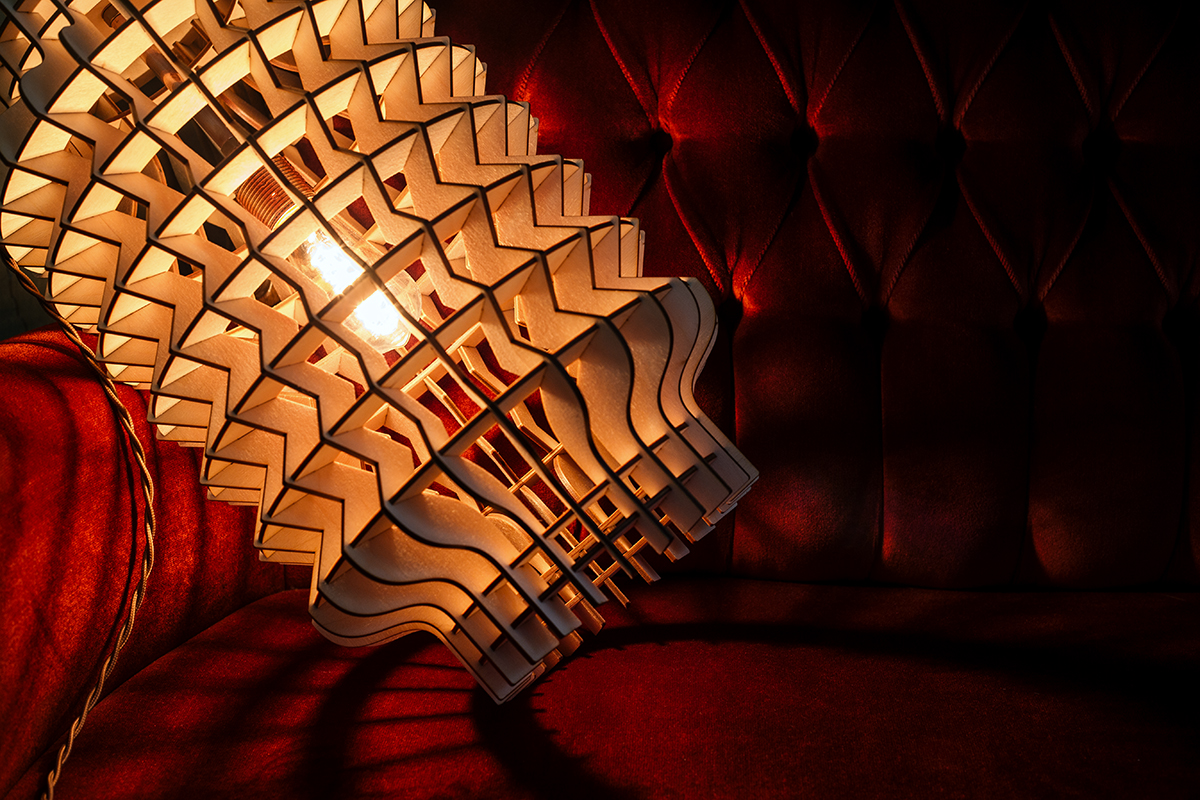 Напольная лампа Китайская Башня S0030 ALBERO НЕОБЫЧНЫЕ 015993 Бежевый  - Вид №3