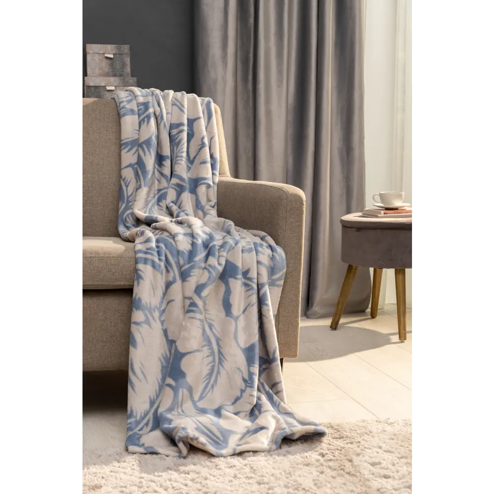Плед Ardenza Inula 150x200 см фланель цвет голубой STLM-2190954 - Вид №3