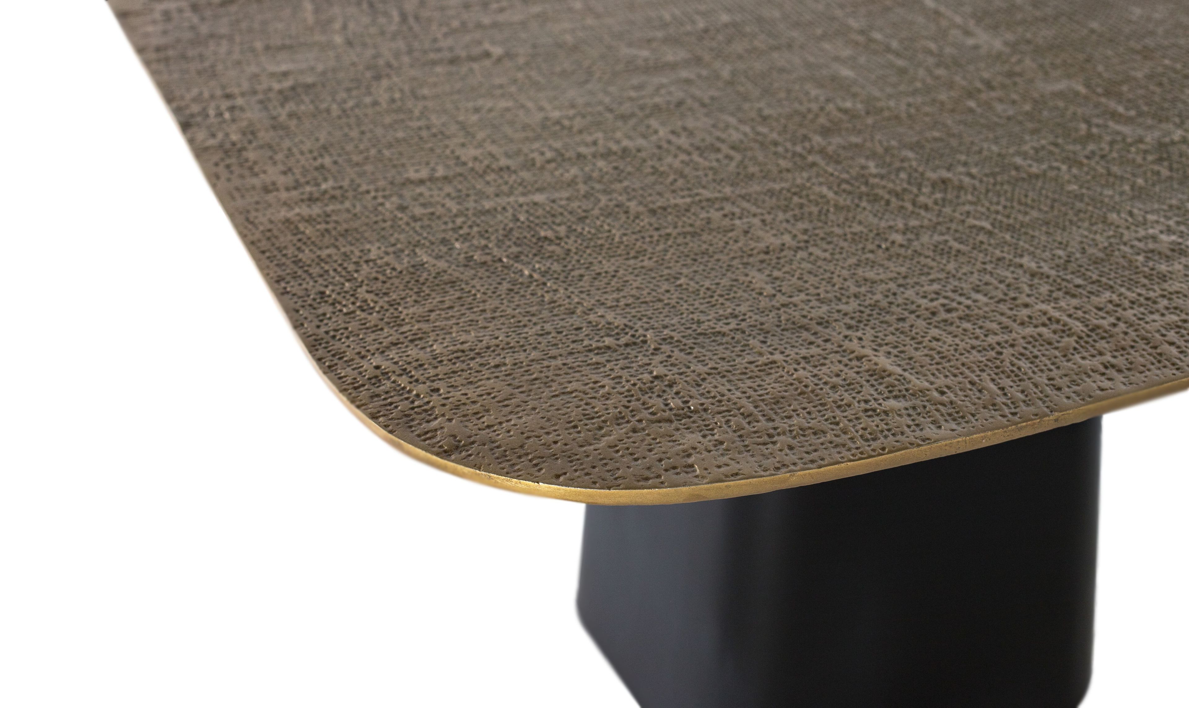 Алюминиевый квадратный низкий журнальный столик Giner y Colomer 1607 ARCH-00110244 - Вид №5